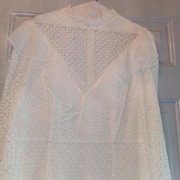 TEMPERLEY LONDON PRAIRIE DRESS Guipure Lace dress - Picture 2 of 9